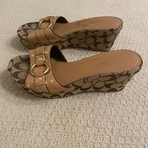 Coach Wedge Sandals